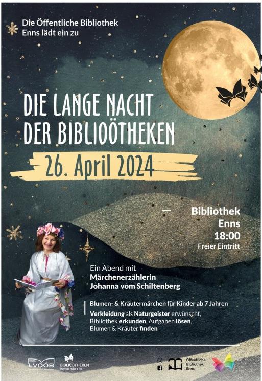 Plakat: lange Nacht