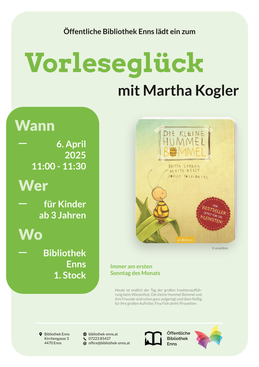 Vorleseglück April