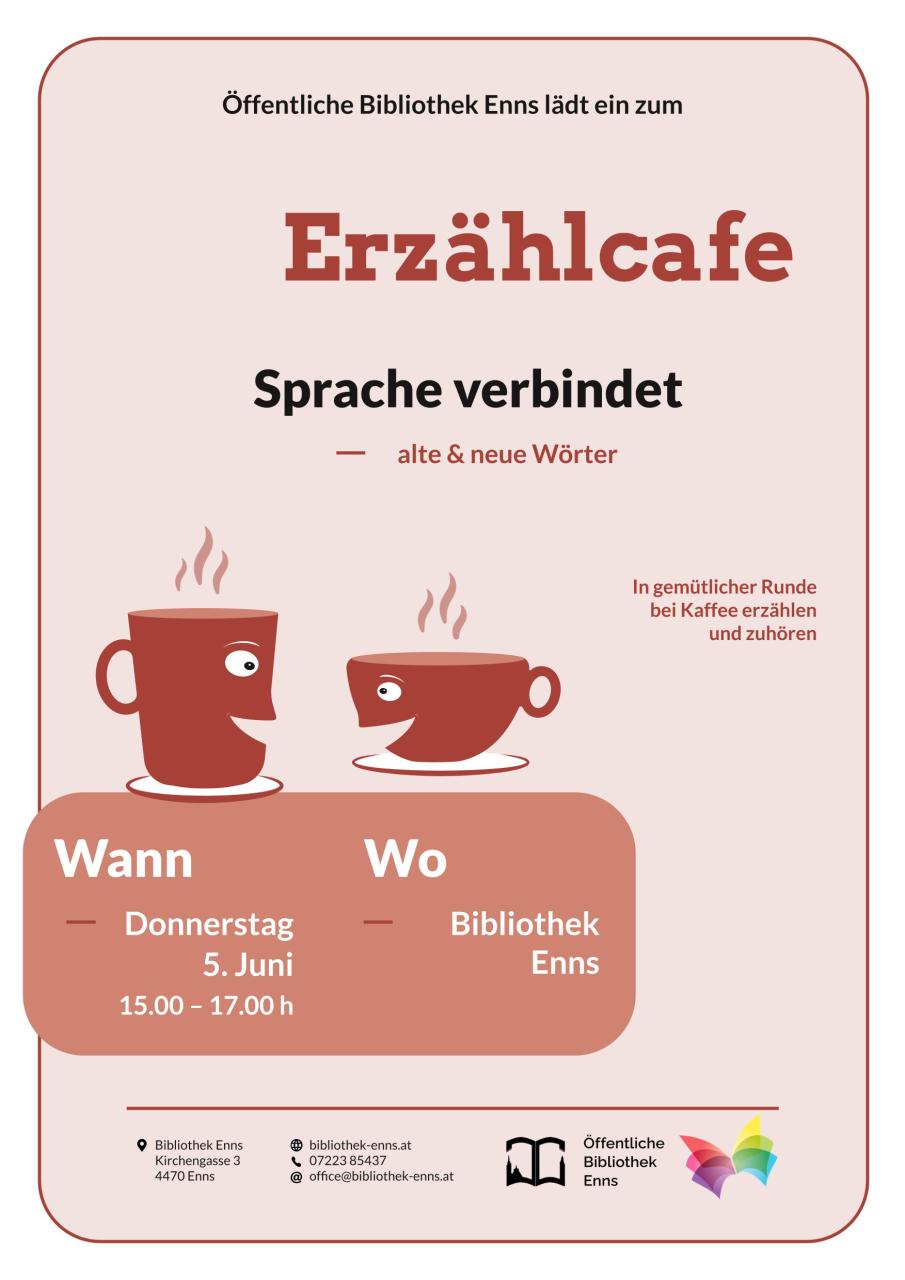 Erzählcafe Sprache verbindet