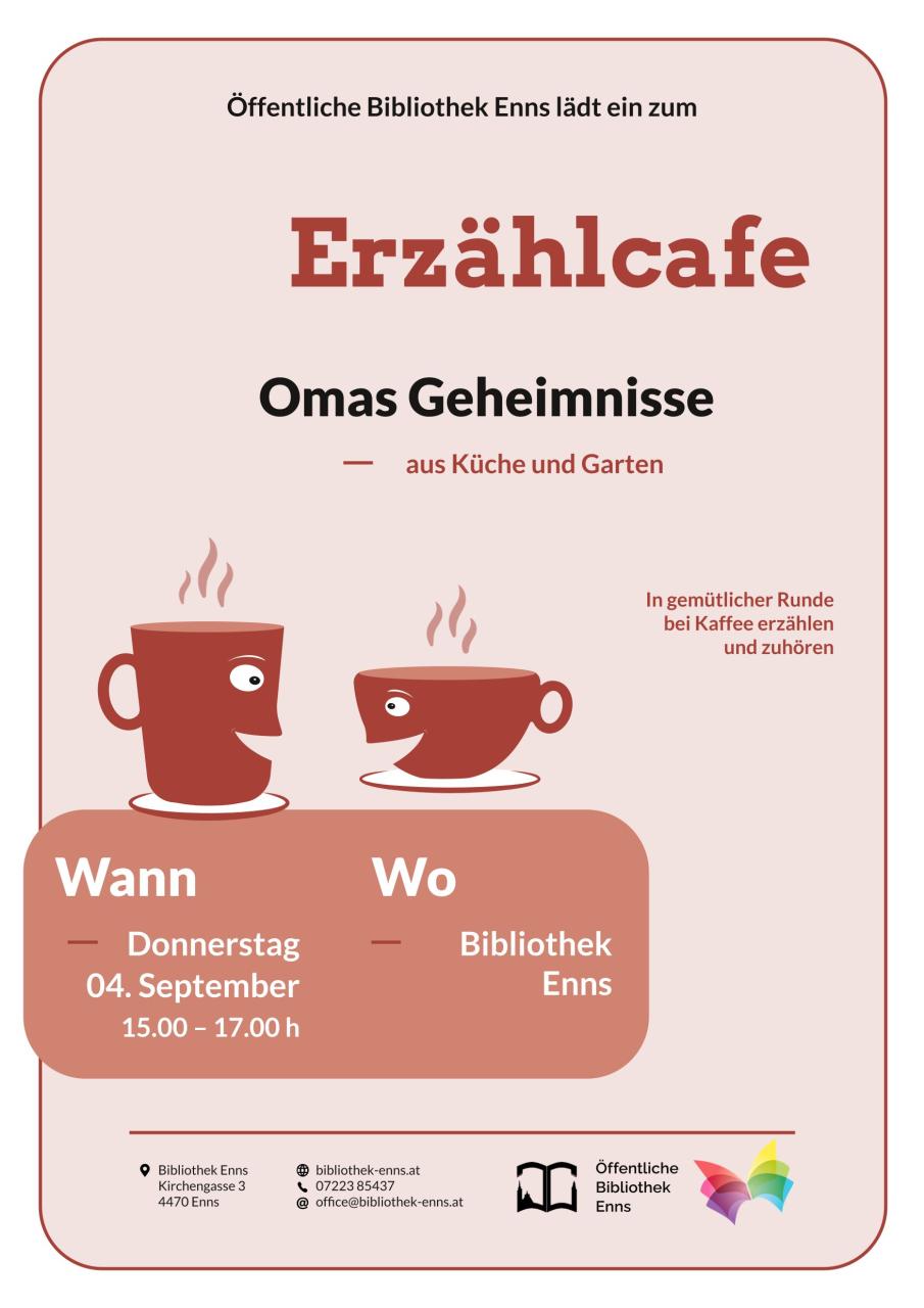 Erzählcafe Omas Geheimnisse