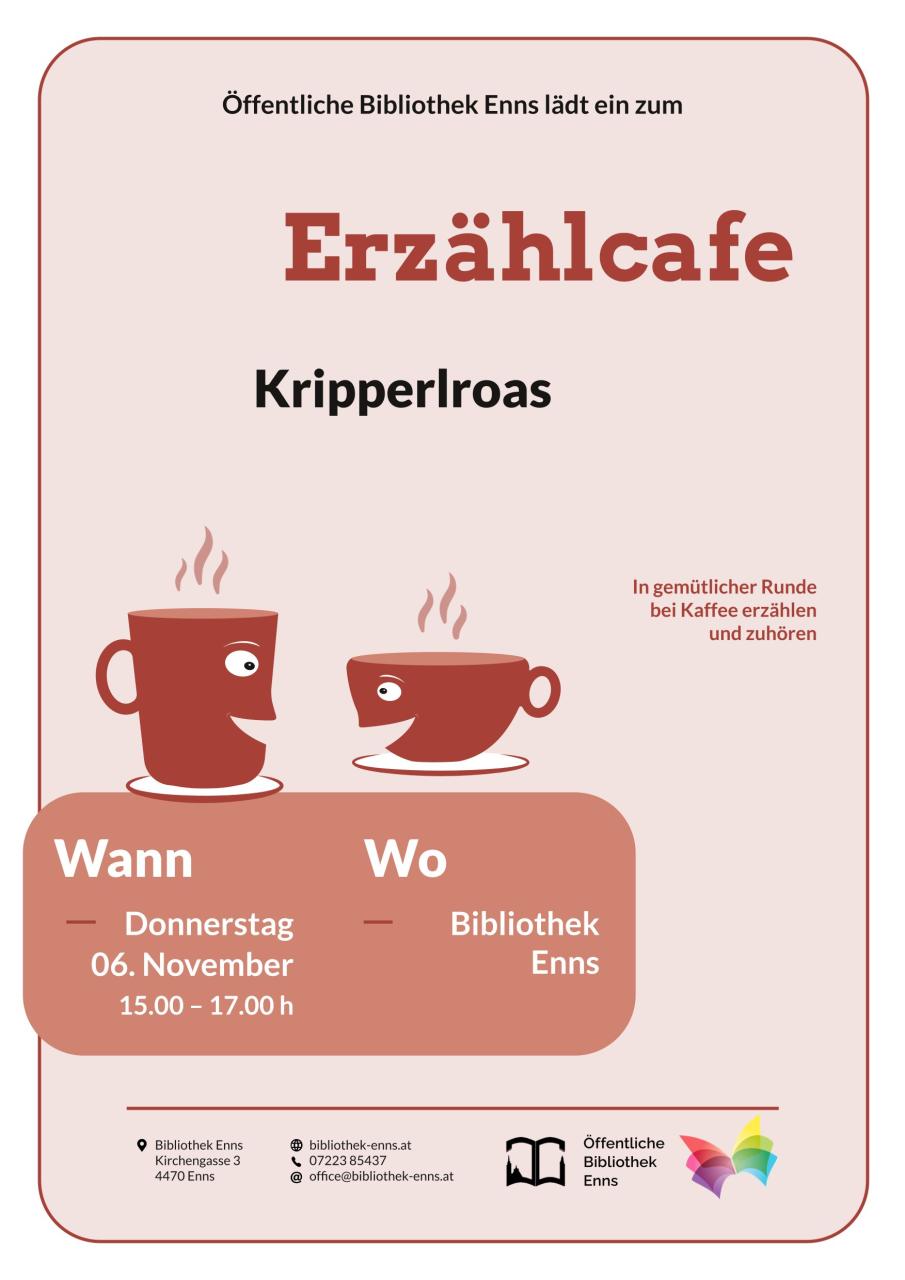 Erzählcafe Kripperlroas