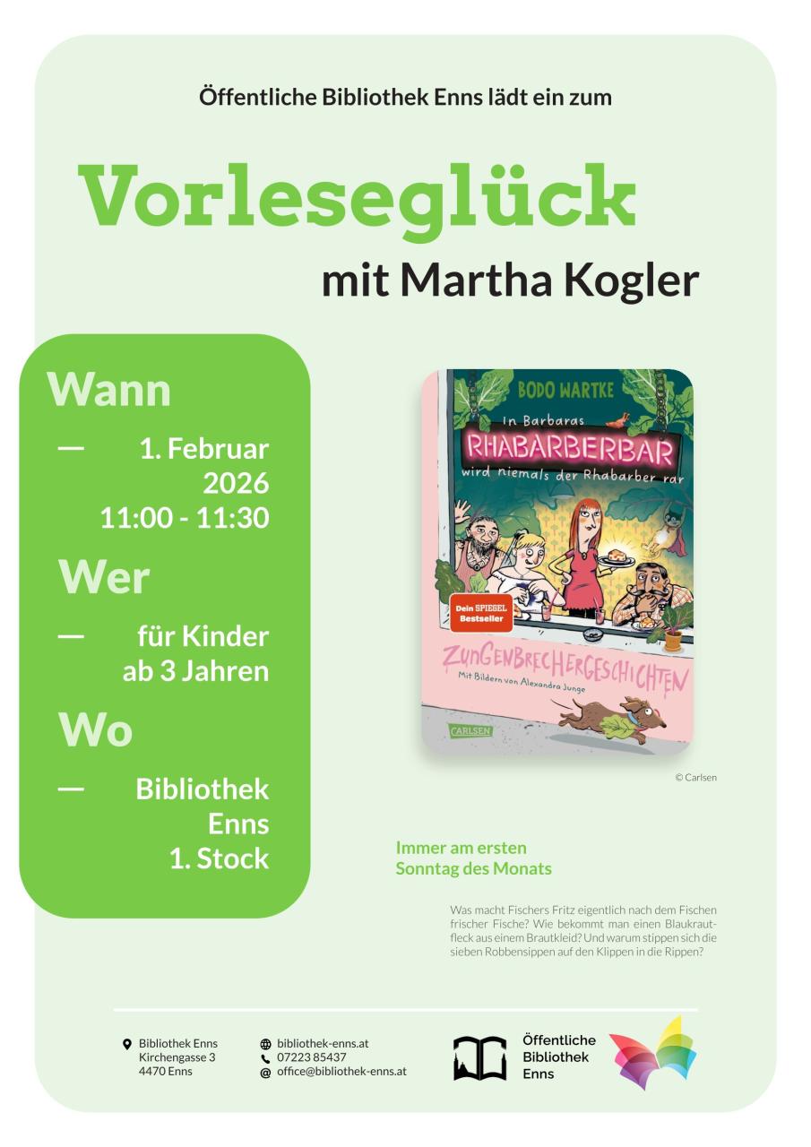 Vorleseglück Februar