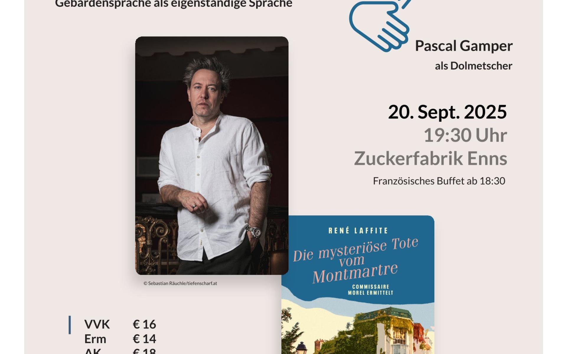 Krimilesung Zuckerfabrik