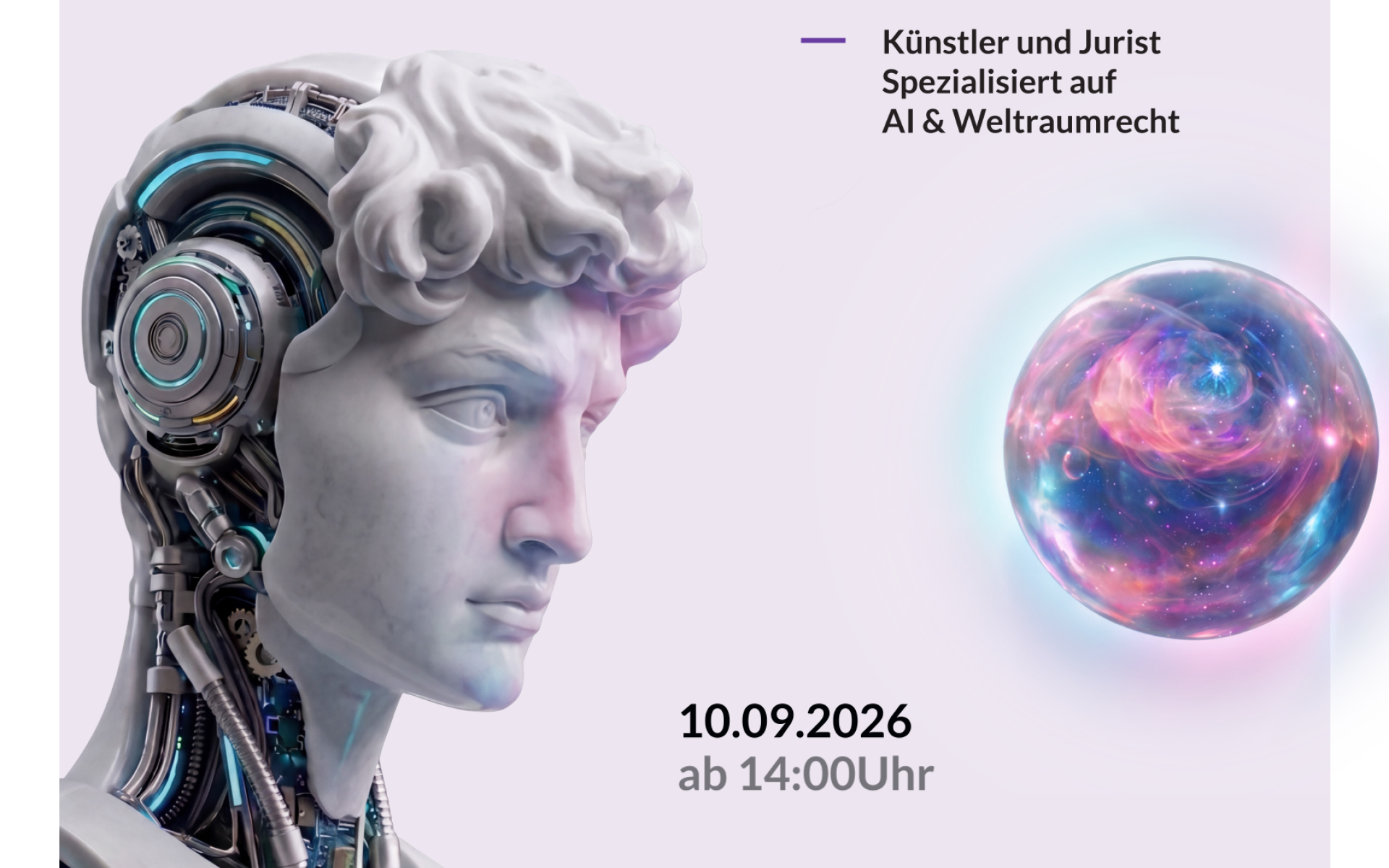 Plakat KI Workshop mit Valentin Bernauer