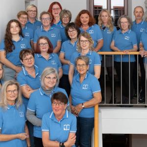 Team-Mitglieder der Öffentlichen Bibliothek Enns