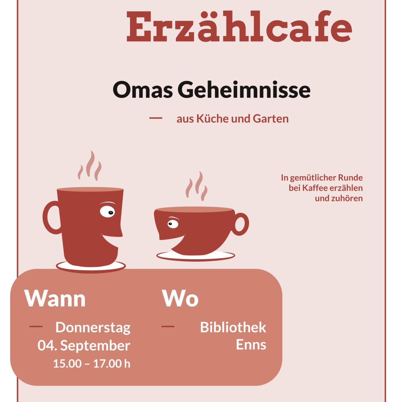 Erzählcafe Omas Geheimnisse