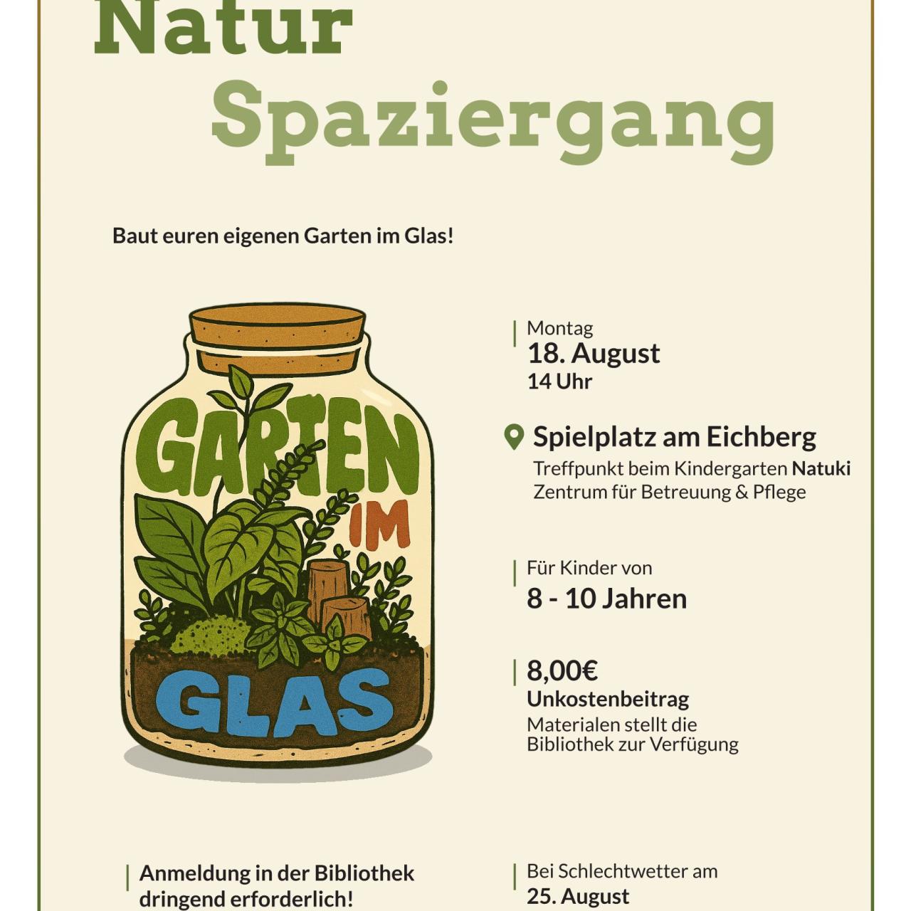 Garten im Glas