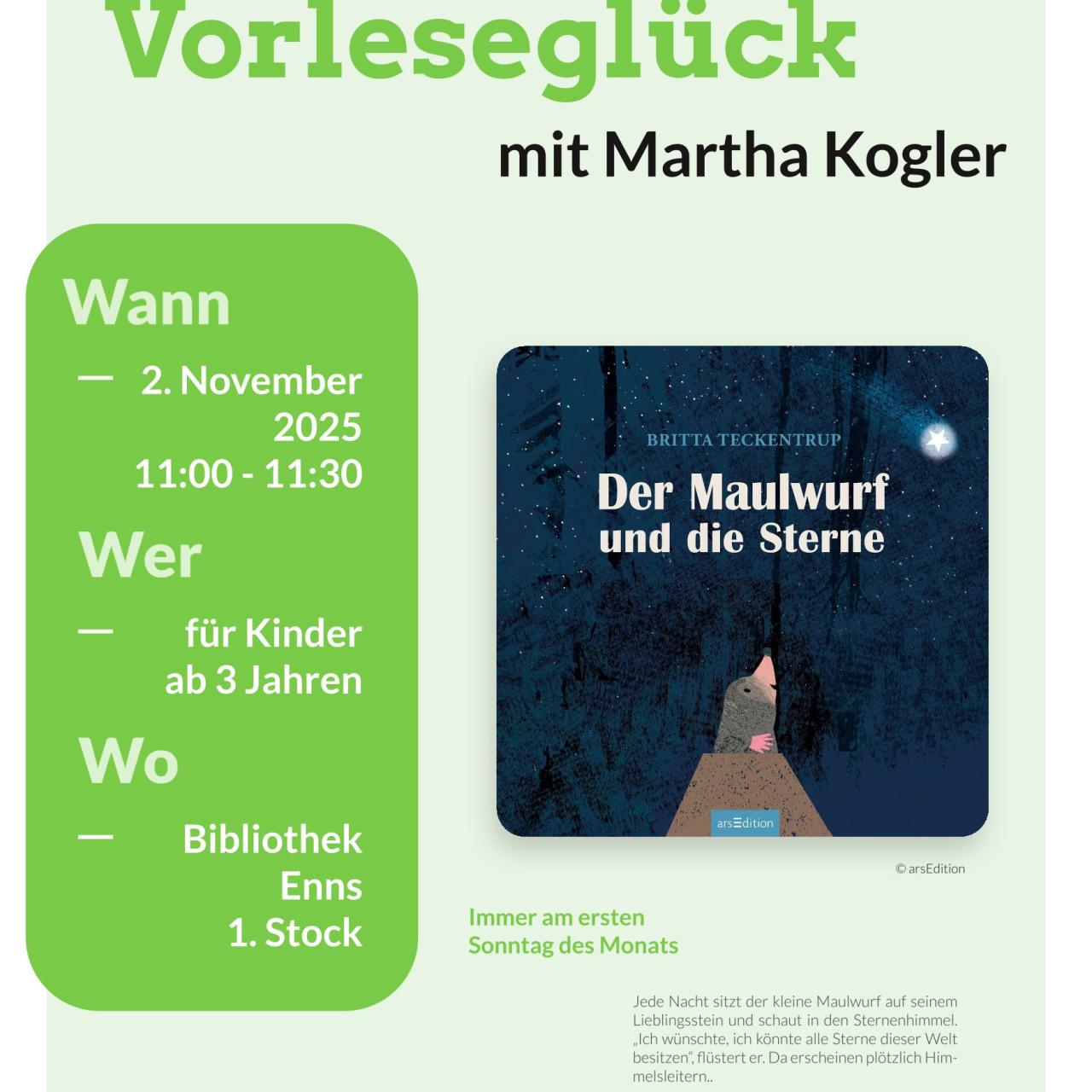 Vorleseglück November